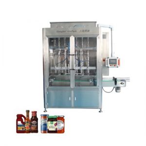 Automatické vaření oleje plnící stroj omáčka džemu med plnění capping machine