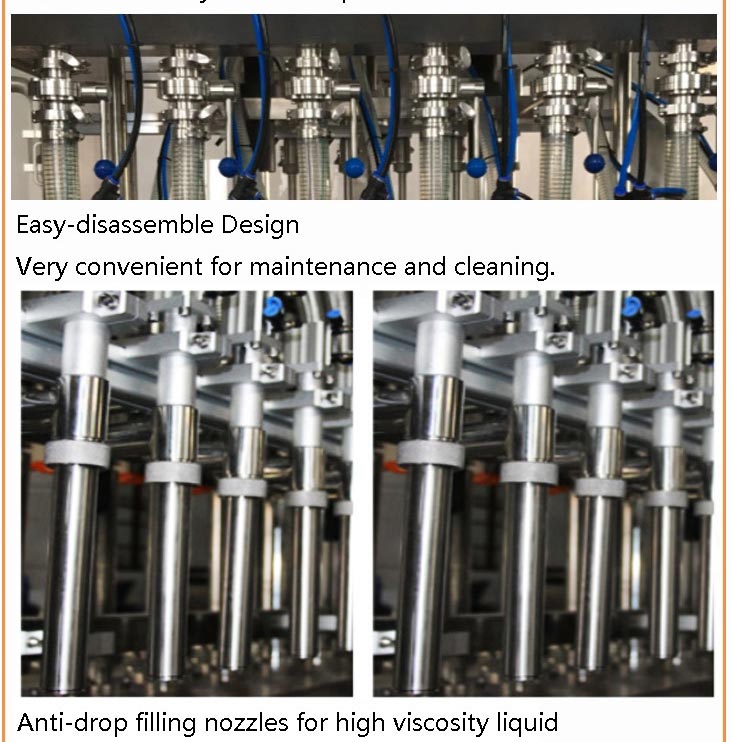 Levný plnící stroj na plnění sklenic medu