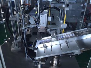 Ultrazvuková těsnící kosmetická trubice plnící stroj